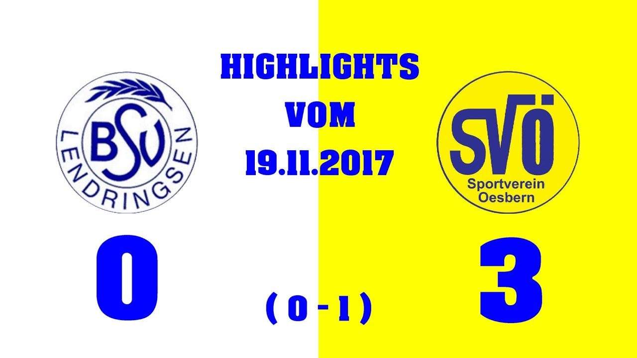 BSV Lendringsen vs SV Oesbern 19.11.2017