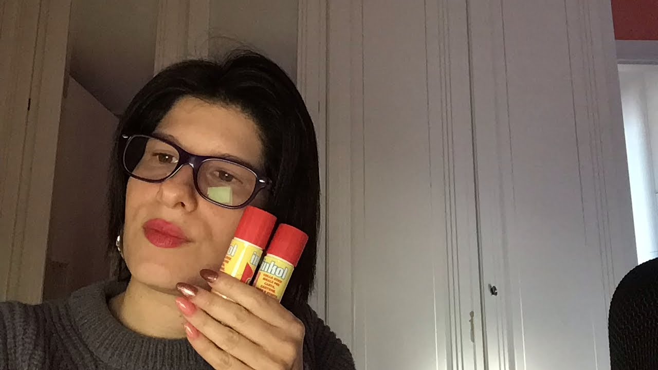 Suoni rilassanti con colla e schiuma 😍😍😍 asmr ita 