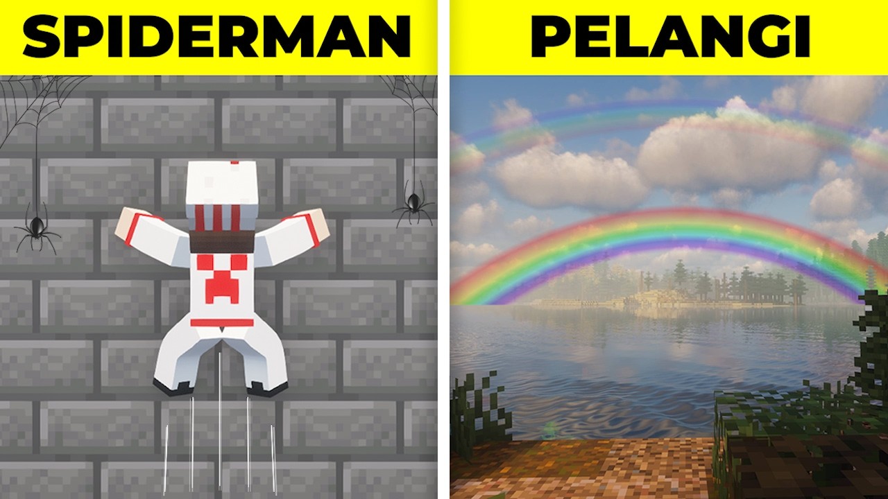 55 IDE LUAR BIASA yang DITOLAK Oleh MOJANG di MINECRAFT!!