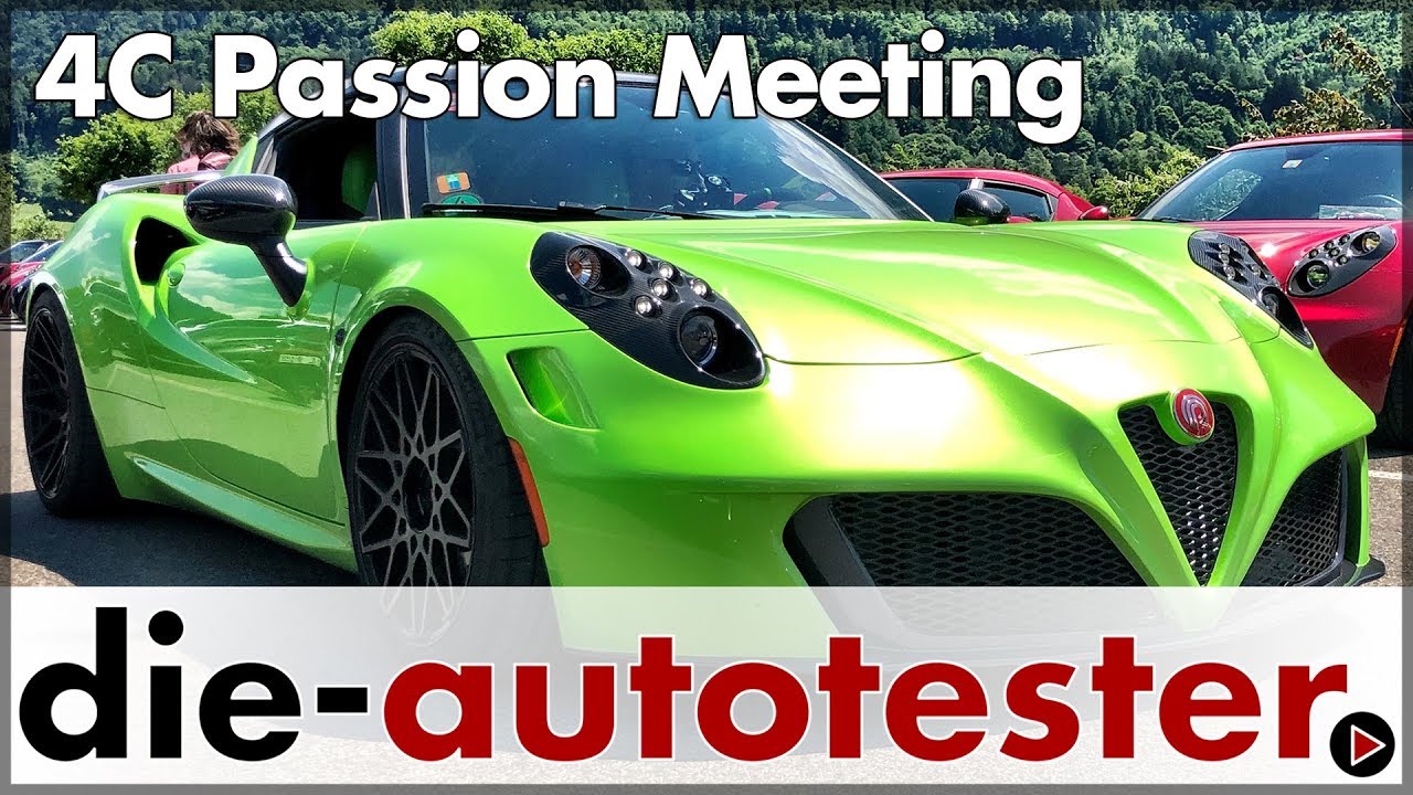 Alfa Romeo 4C Passion Meeting 2018 - 4C trifft Giulia und Stelvio | Interlaken | Deutsch