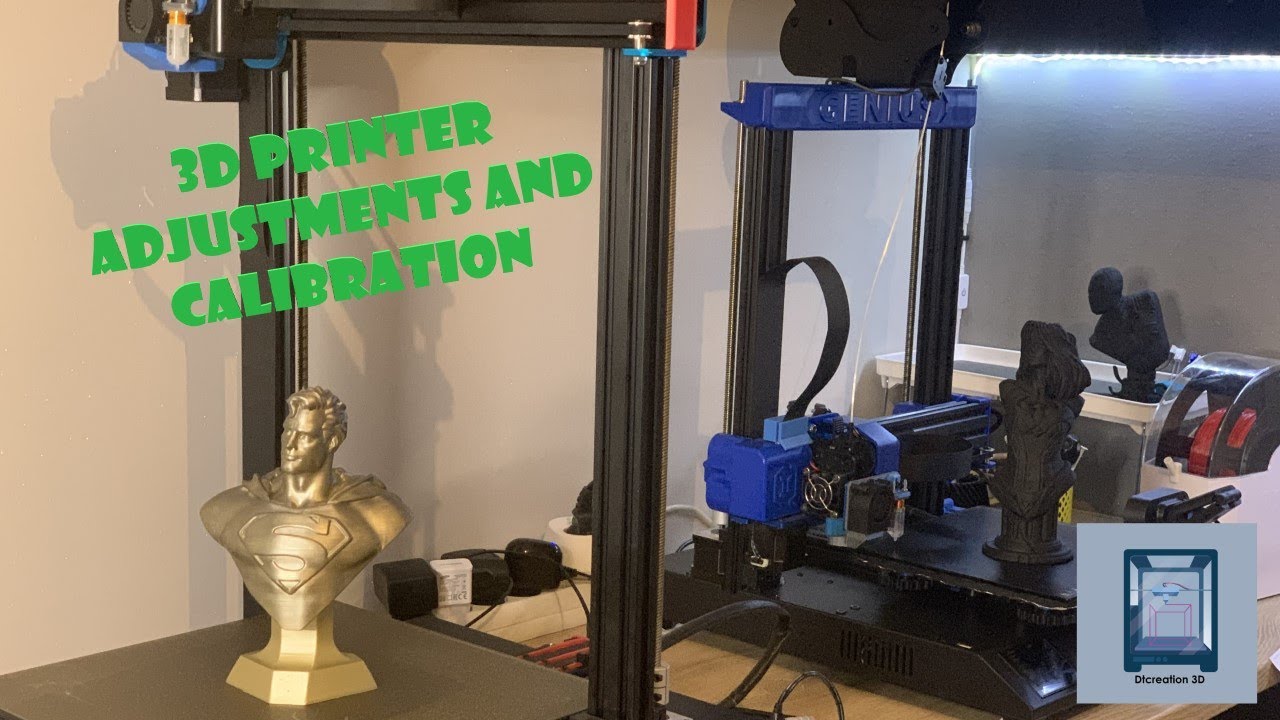 3D printer adjustments and calibration