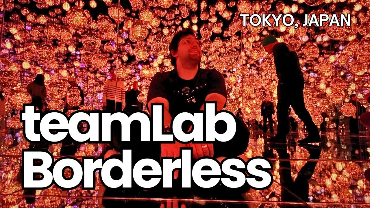 Visiting the NEW teamLab Borderless: MORI Building DIGITAL ART MUSEUM