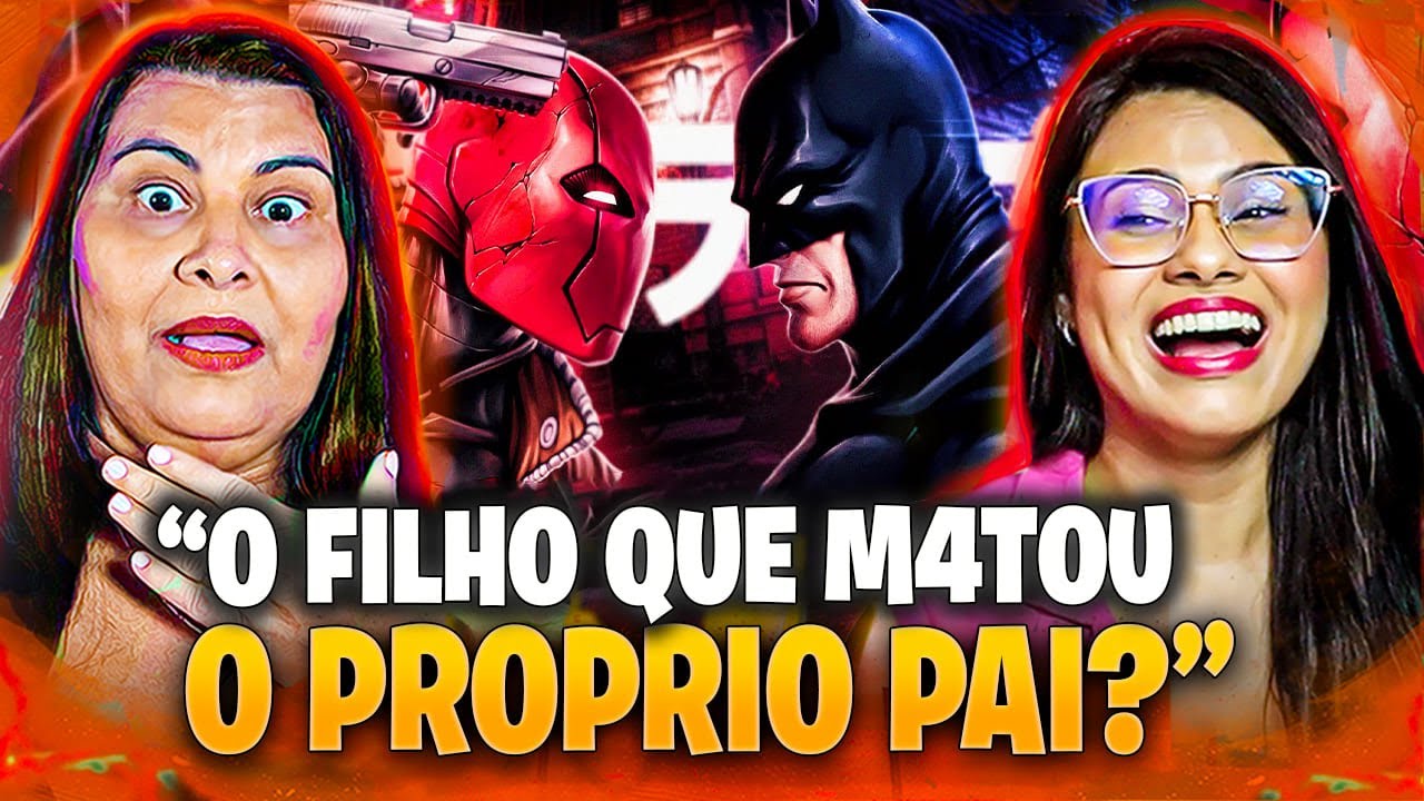 MÃE ANALISOU O PECADO DA VINGANÇA! 😱 ♪ Batman e Capuz Vermelho | Pai e Filho | AniRap