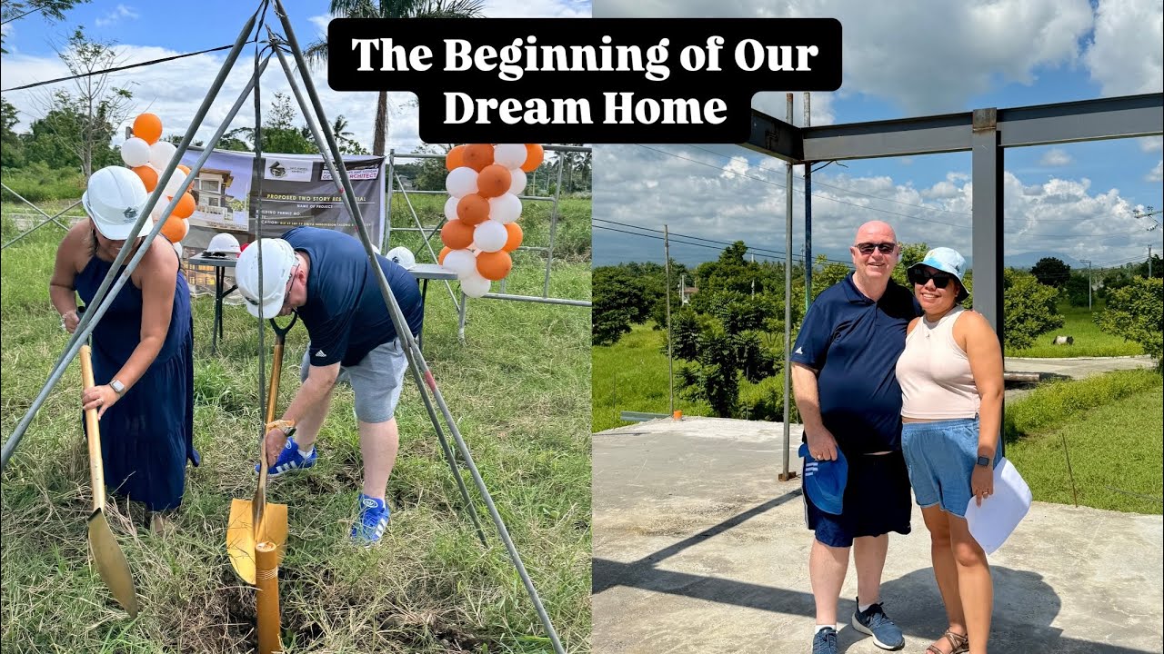 From Empty Lot to Dream Home! The Start of Our House Build in the Philippines