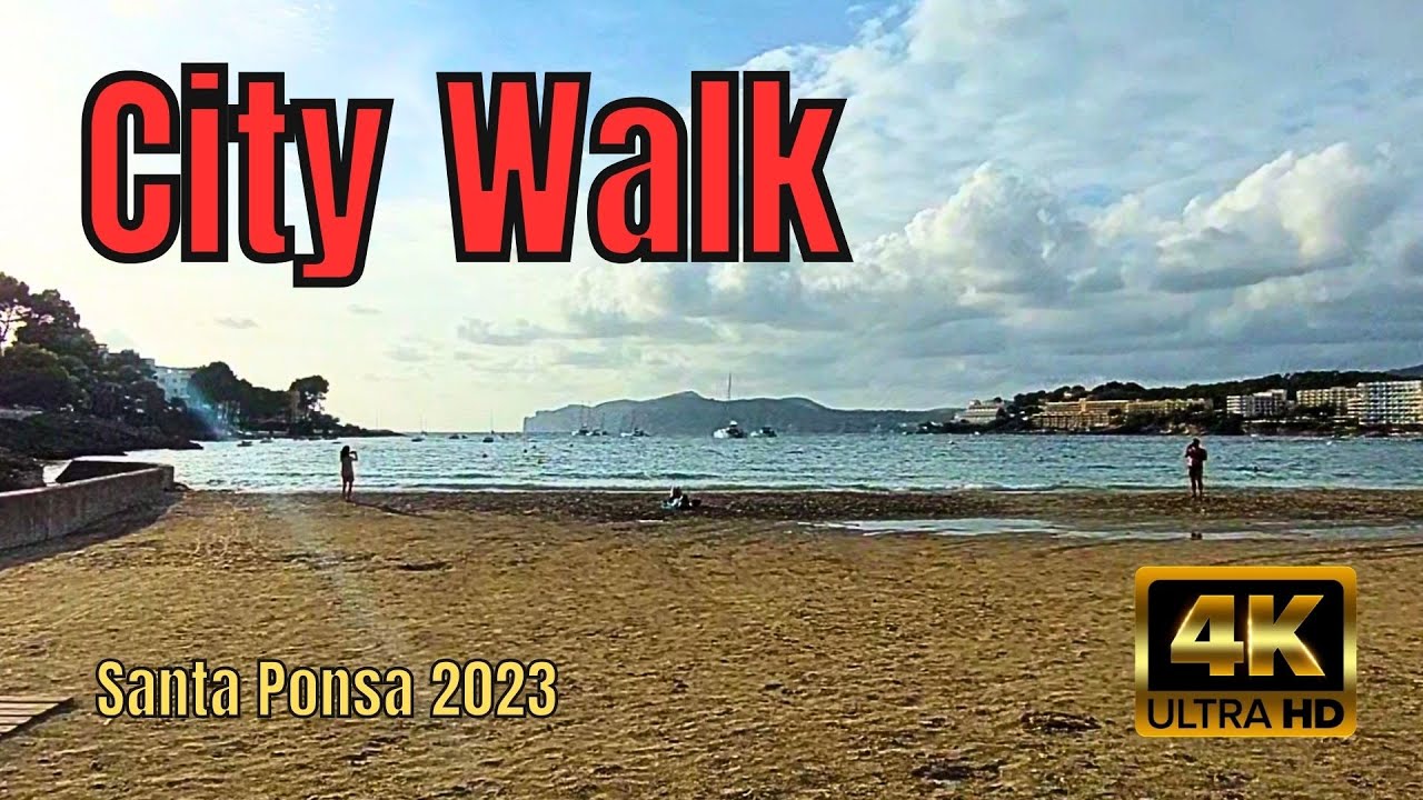 Santa Ponça - Santa Ponsa? City Walking Bodensee 🇩🇪 Oktober 2023 ✨ 4K HDR ASMR
