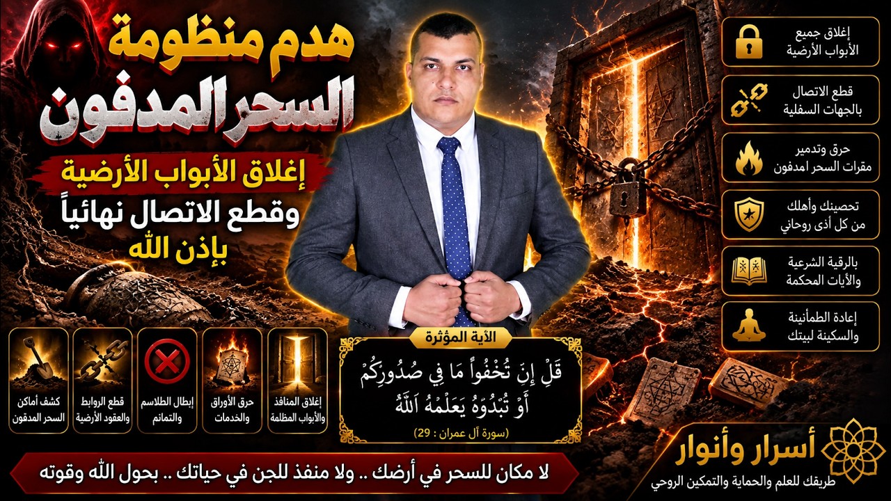 اكواد مذهلة تهدم بها هندسة السحر المدفون وتغلق كل الأبواب الأرضية قاطعا