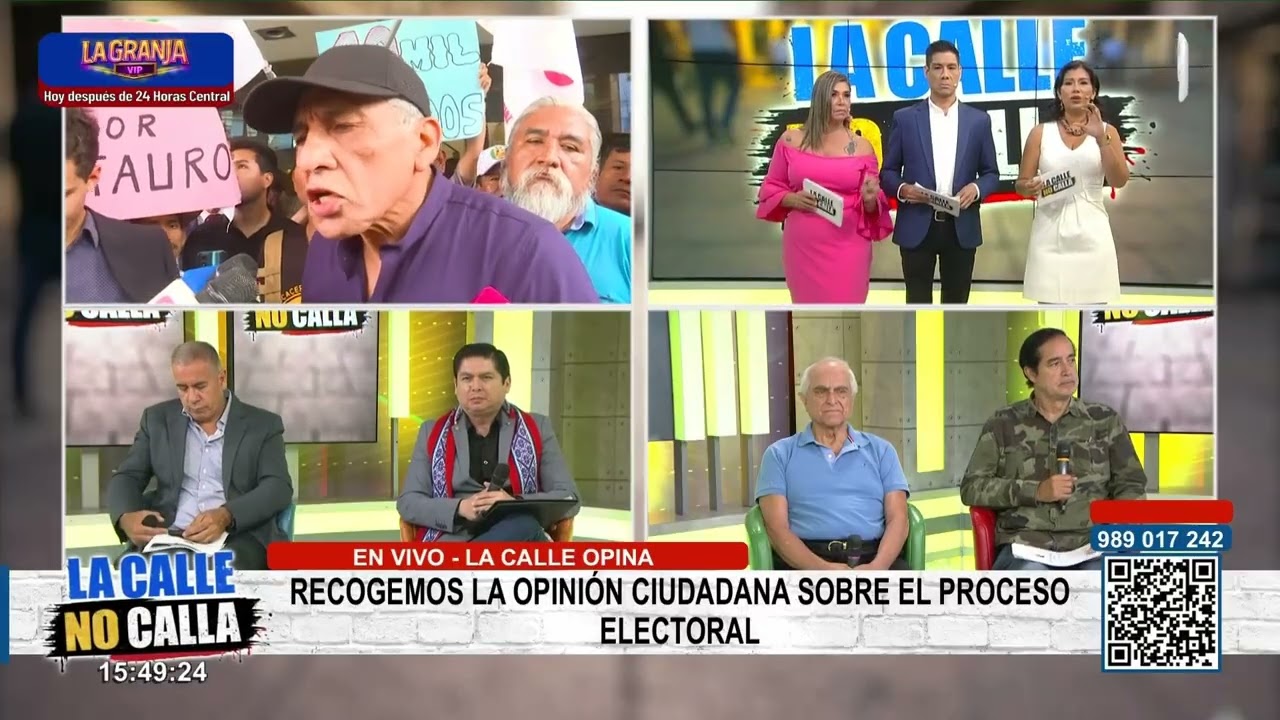 La calle opina: ciudadanos se pronuncian sobre el proceso electoral