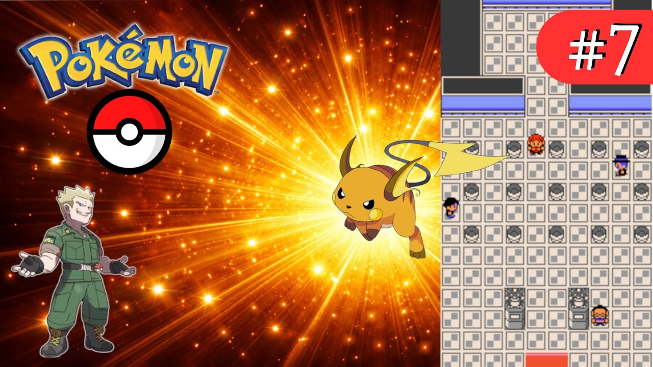 Sfide elettrizzanti! | Pokemon Rosso #7