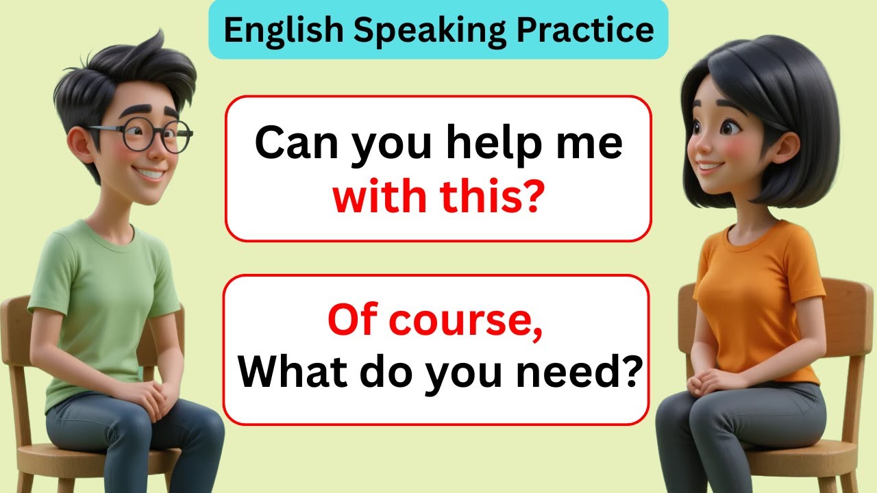 Easy English Speaking Practice | Shadowing English Conversation with 1000 Questions and Answers