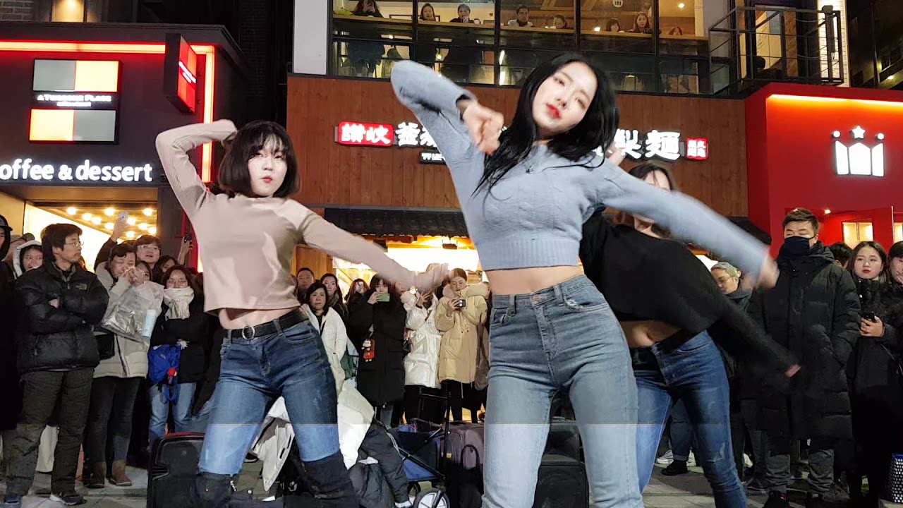2020년1월12일 클락팀 홍대버스킹 1번