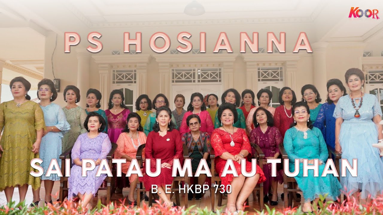 PS HOSIANNA  - SAI PATAU MA AU TUHAN