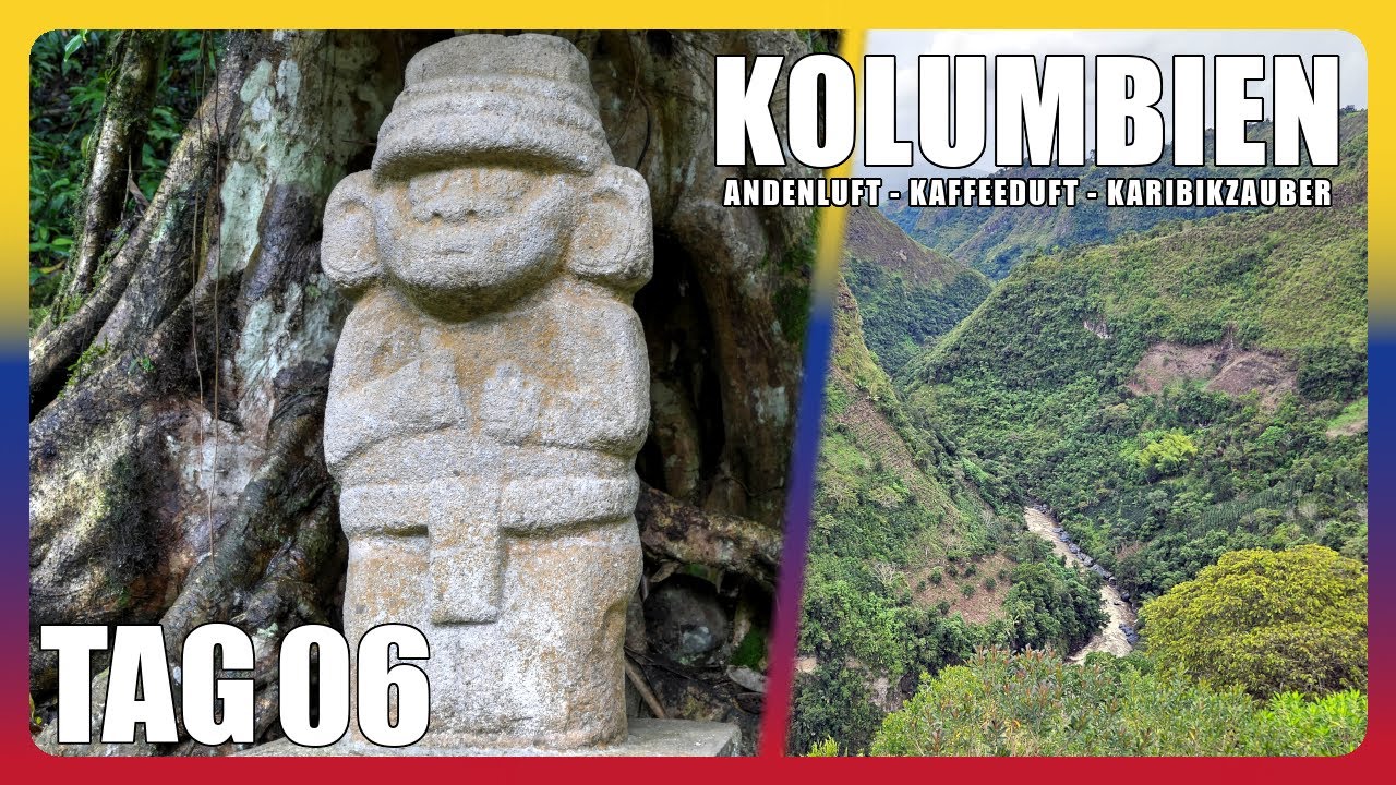 Die San Agustín Kultur & die Chaquira Schlucht | Kolumbien