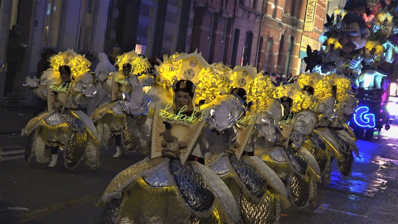 Carnaval Aalst 2018: montage stoet