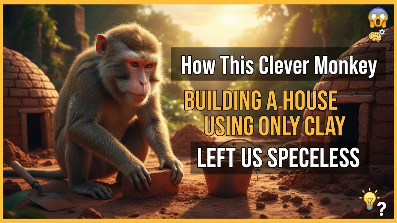 Как эта умная обезьяна, строящая дом только из глины, лишила нас дара речи | Магия природы