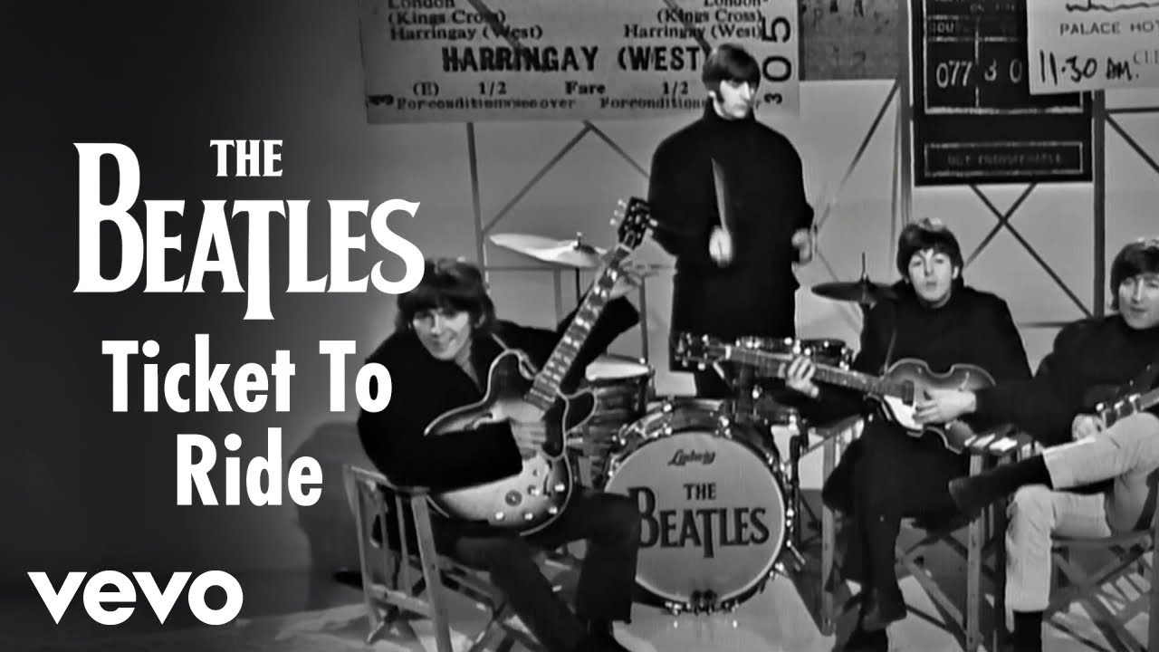 The Beatles - The Beatles - Ticket To Ride (Official Music Video) [Remastered 2015]