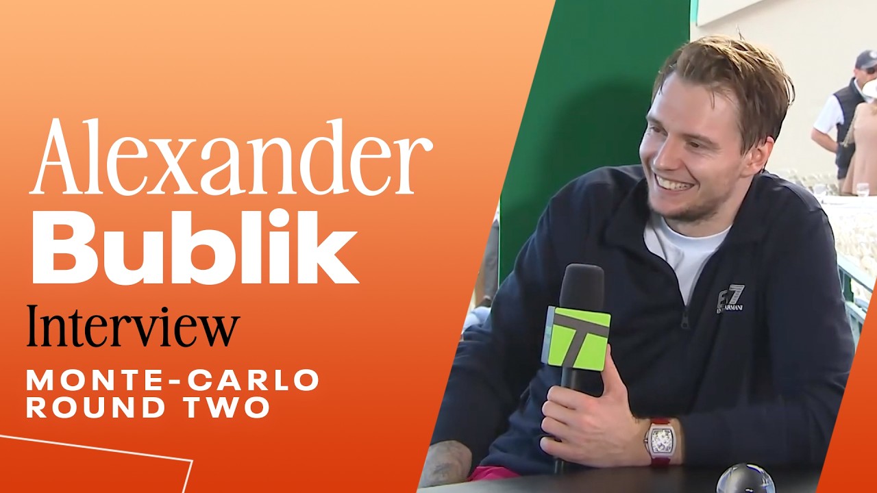Alexander Bublik on playing Gael Monfils' final match in Monte Carlo | 2026 Monte Carlo