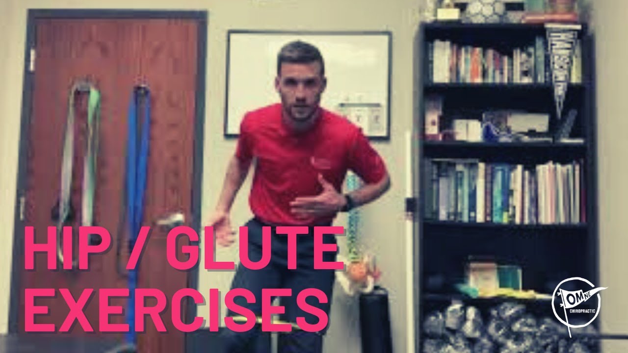 Hip and Glute Exercise Compilation: Running injury, Sacroiliac Joint, and Hip Pain