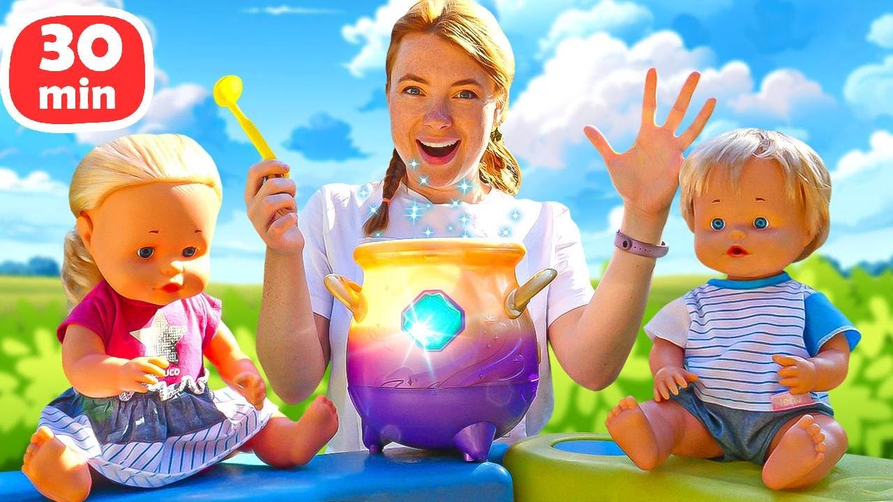 Kochspiele mit Irene und Puppen – Eine Sammlung von Spielvideos