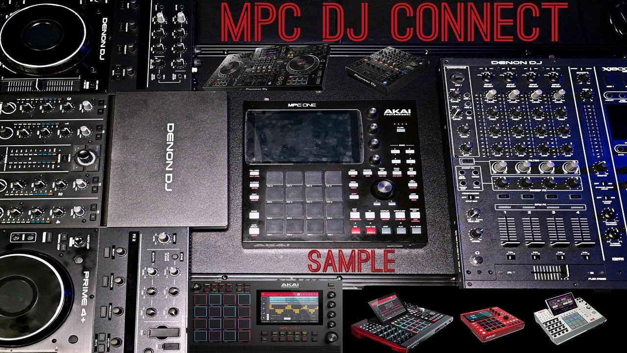 Connect Akai MPC to DJ Mixer and Record Sample