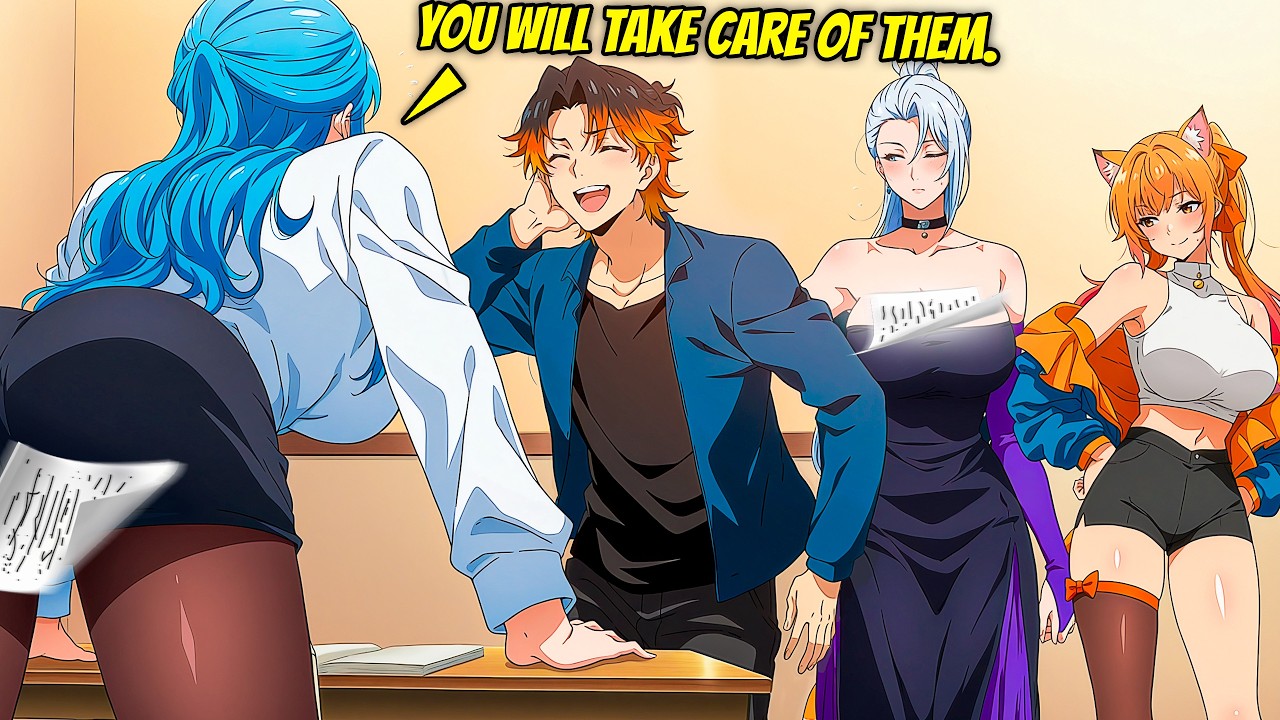 He became the NANNY of BEAUTIFUL CULTIVATORS, and the more they trust him, the STRONGER he gets!!