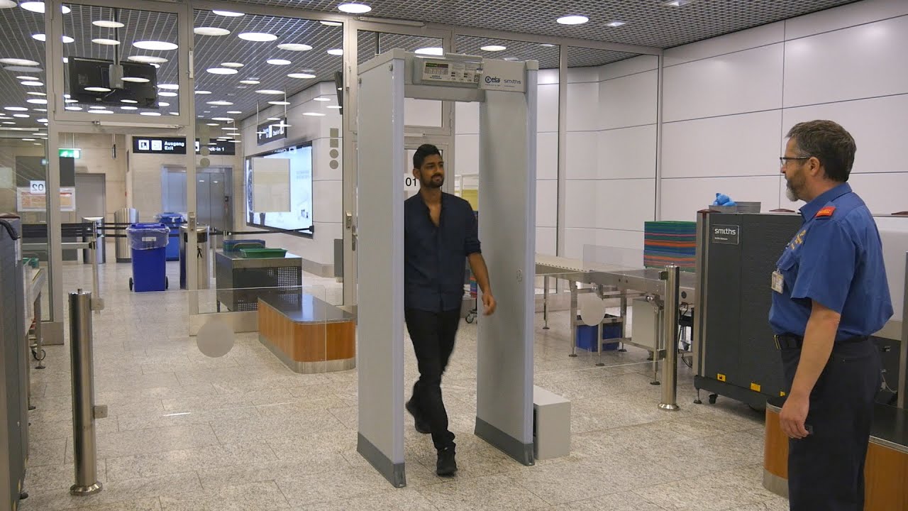 Sicherheitskontrollen am Flughafen Zürich