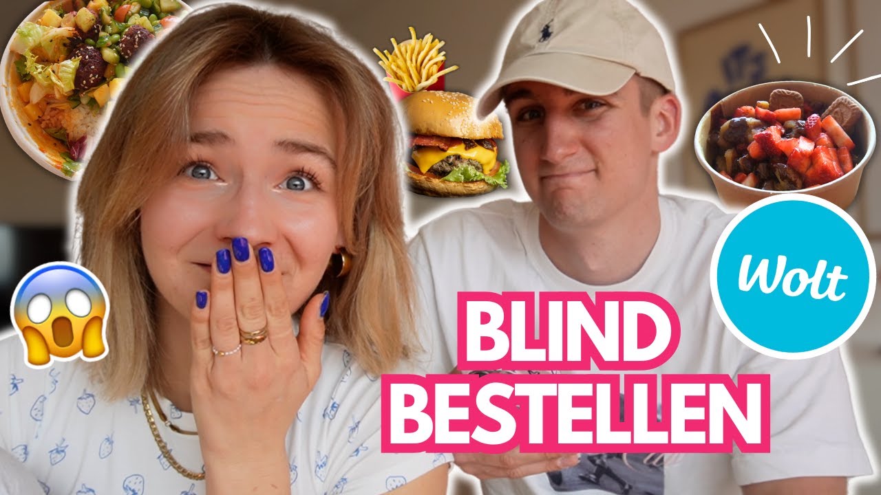 ich bestelle BLIND beim Lieferservice (hab verstecktes Talent)