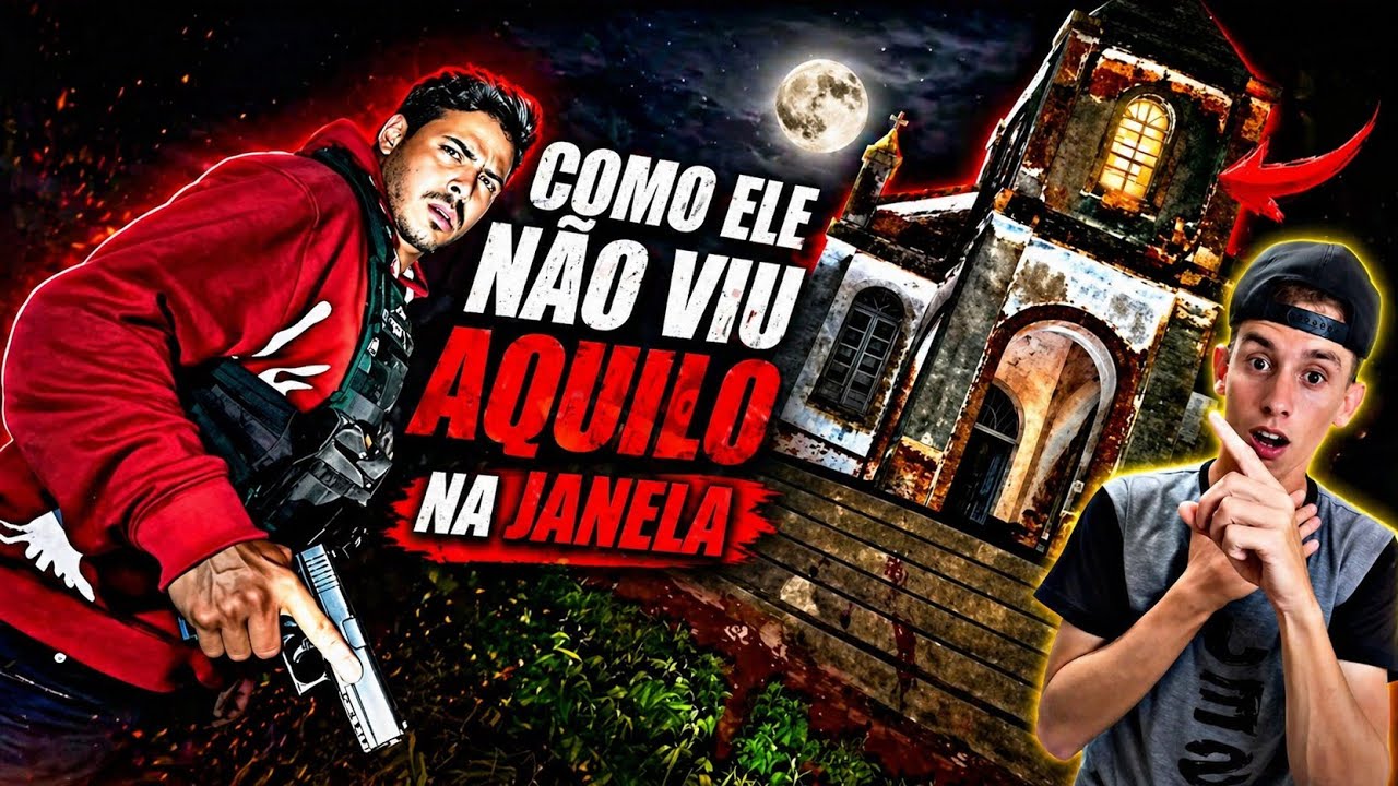 O PADRE EXORCISTA ELE APARECE NA JANELA DA IGREJA 😱😳