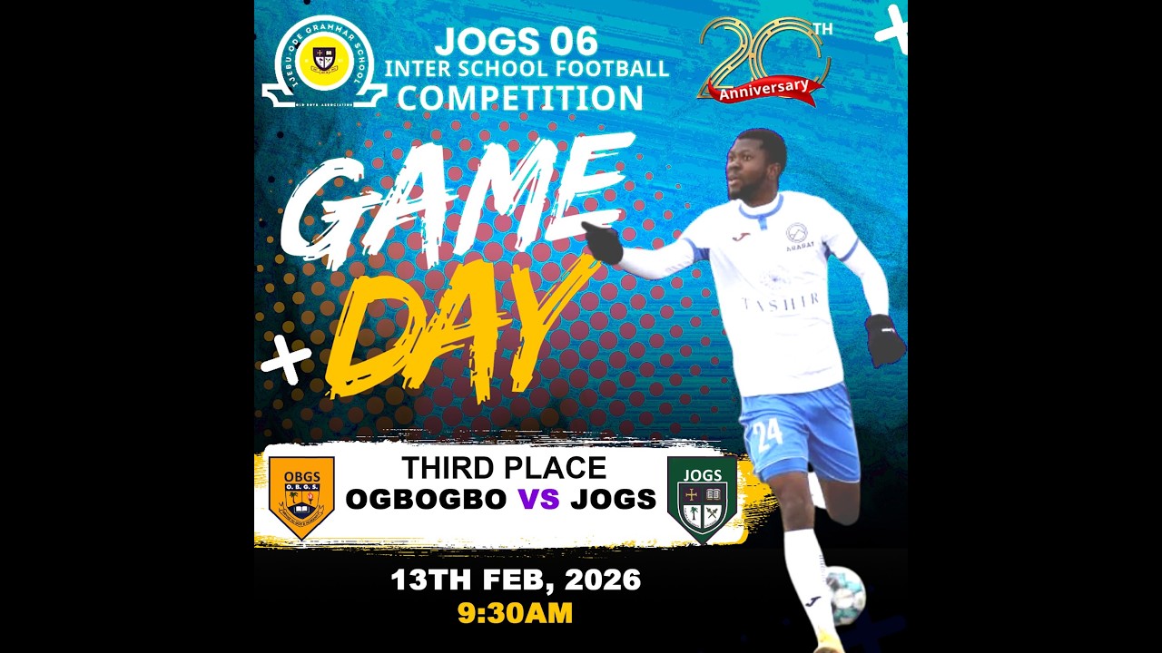 JOGS 06 FOOTBALL COMPETITION THIRD PLACE (OGBOGBO VS JOGS)