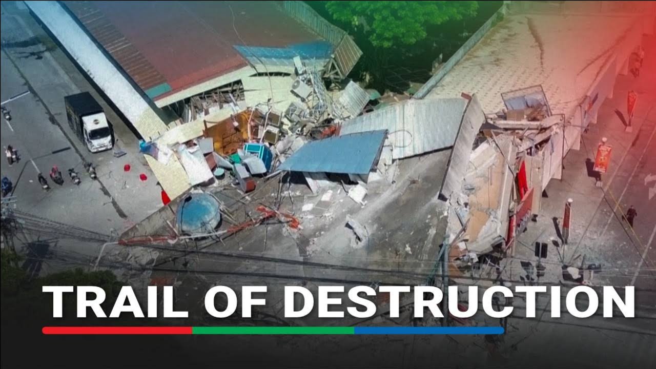STILLS: Quake leaves trail of destruction across General Santos City | ABS-CBN News