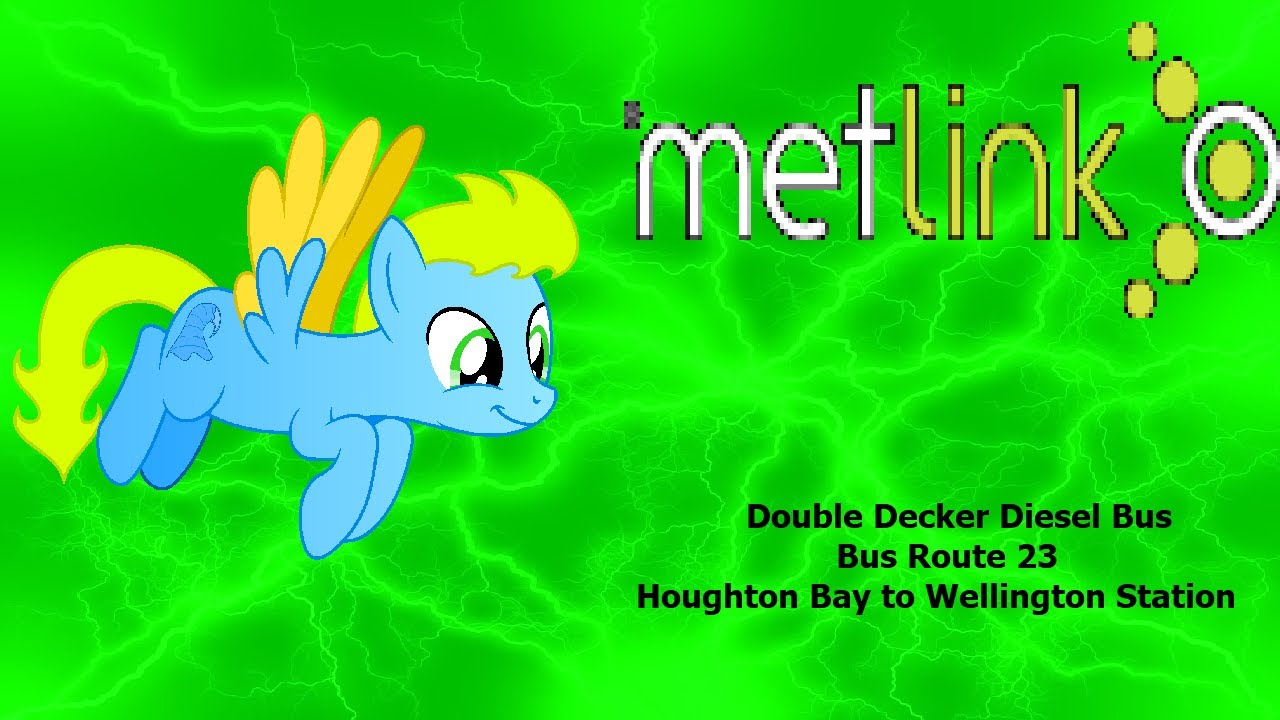 Wellington Double Decker Diesel Bus: Route 23 - Houghton Bay to Wellington Station
