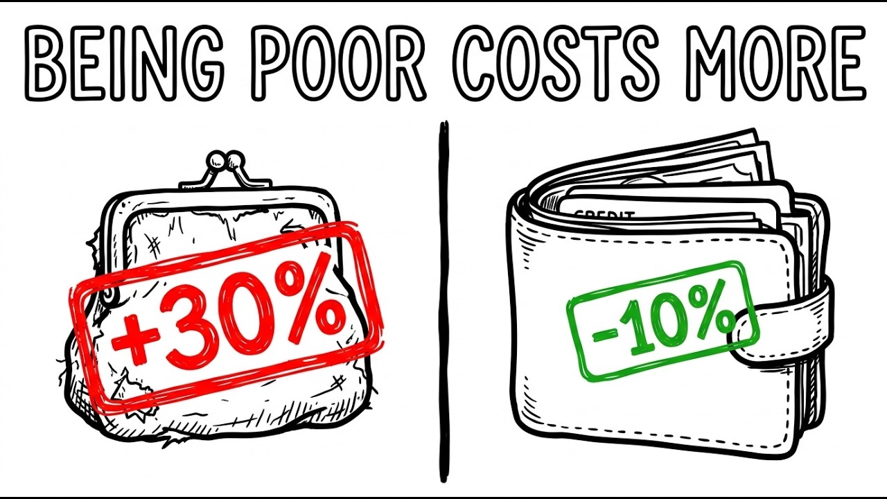 Why Being Poor Costs MORE Than Being Rich (The Hidden Poverty Tax)
