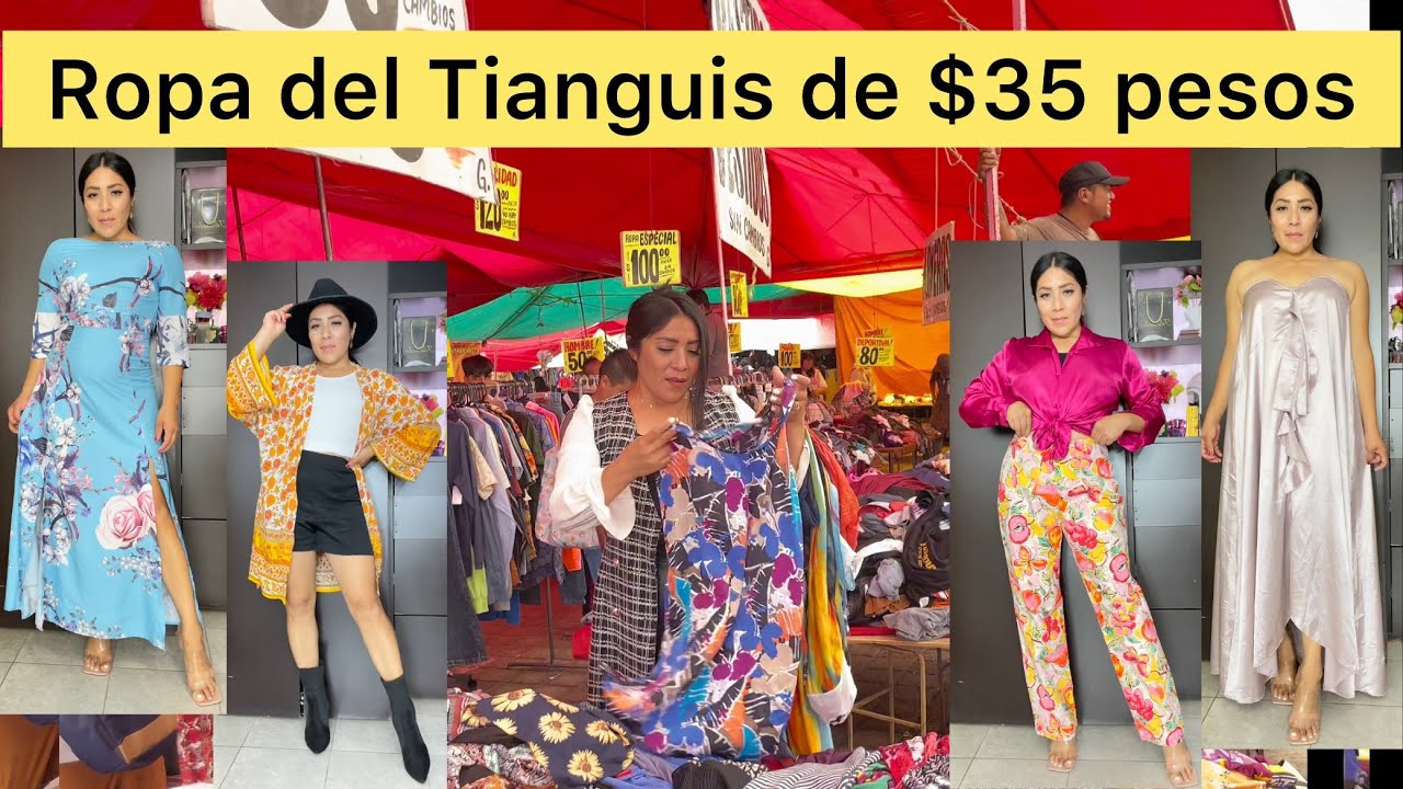 Ropa de Tianguis de $10 y $35 pesos 😱 encontré Súper gangas