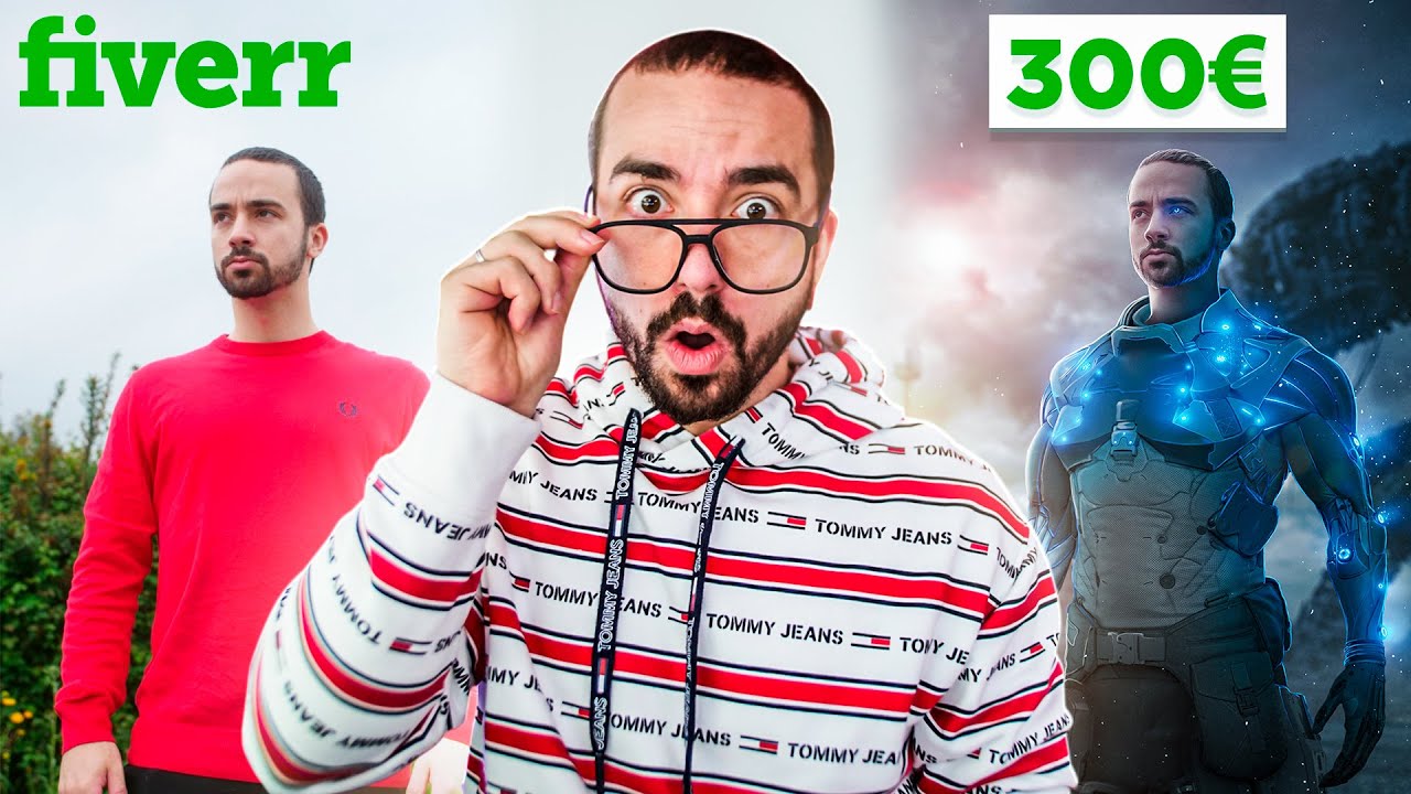 PAGUEI 300€ NO FIVERR PARA FAZEREM PHOTOSHOP EM 5 FOTOS !