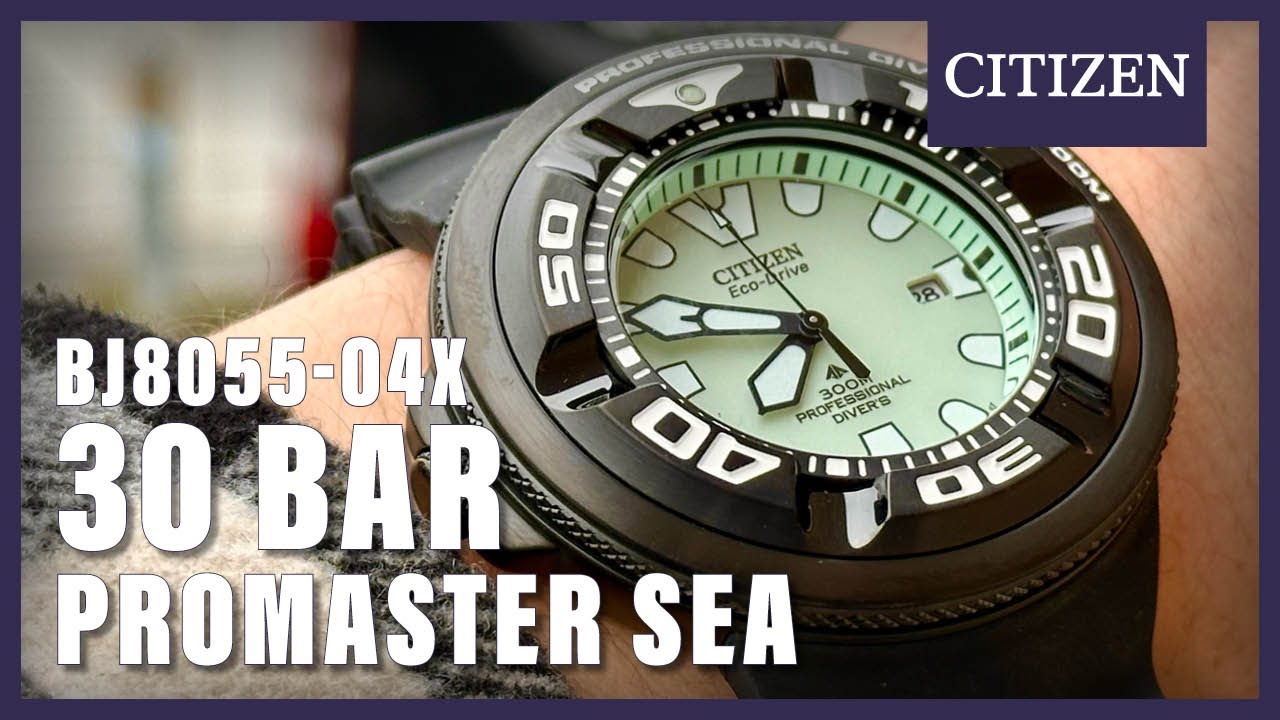 Unboxing The Citizen Promaster Sea Diver BJ8055-04X