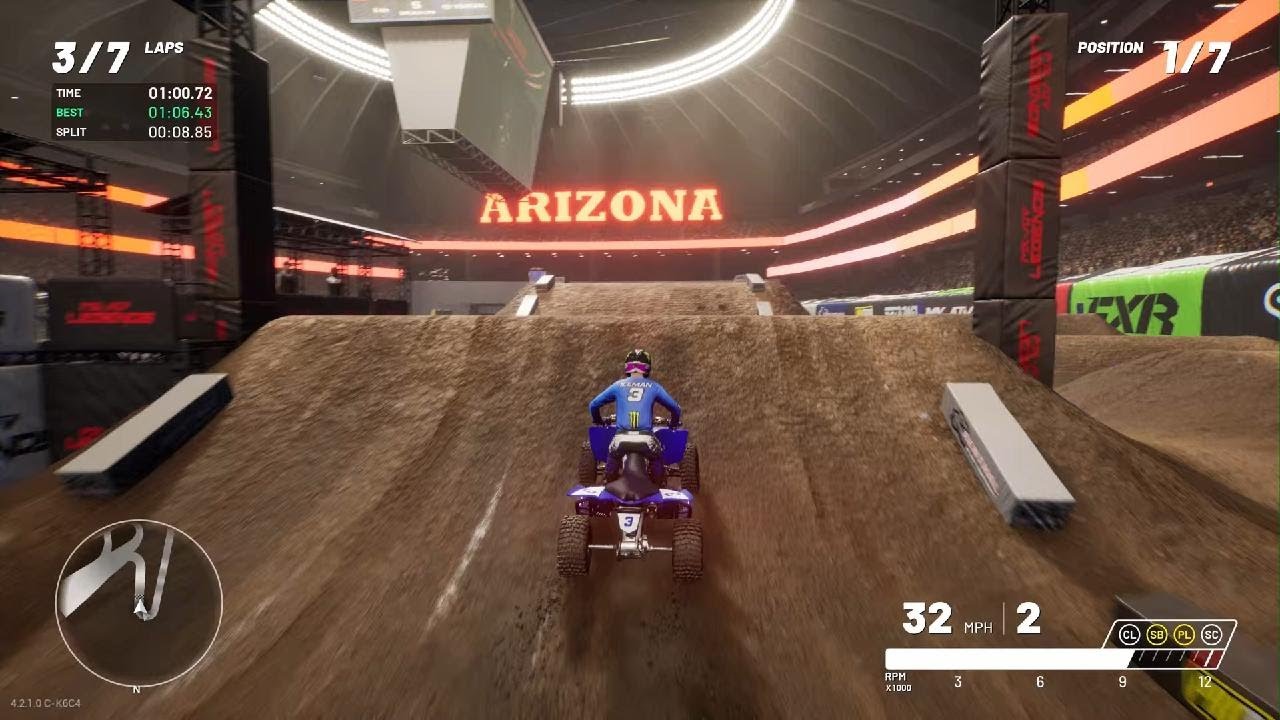 MX vs ATV Legends_Wallbanger 450s ATV Heat and Main at Glendale