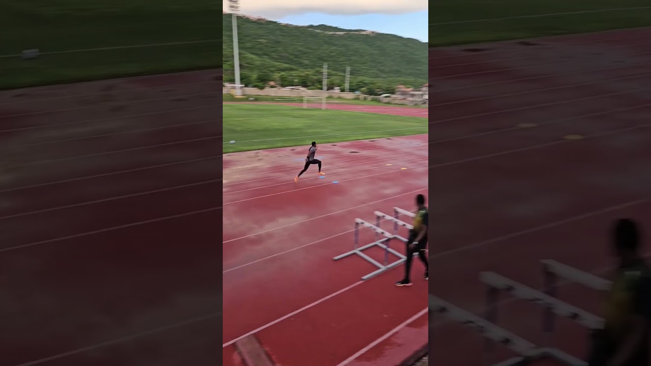 Yohan Blake in practice!!🏃🏽💨