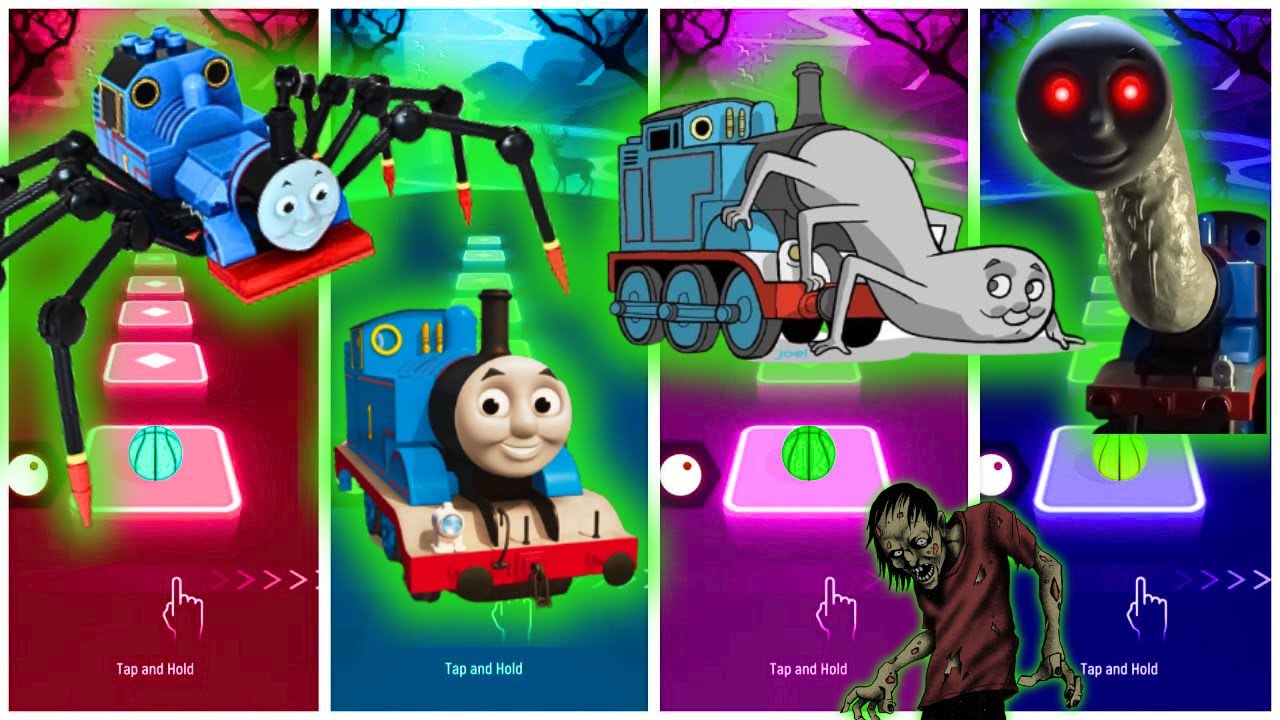 💥💥 Thomas the Train exe Megamix: Coffin Dance Meme - Tiles Hop Edm Rush