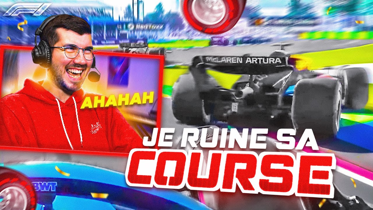 🏁 JE DÉTRUIS SA COURSE ! - F1 22 Reno All Star #1 (Australie)