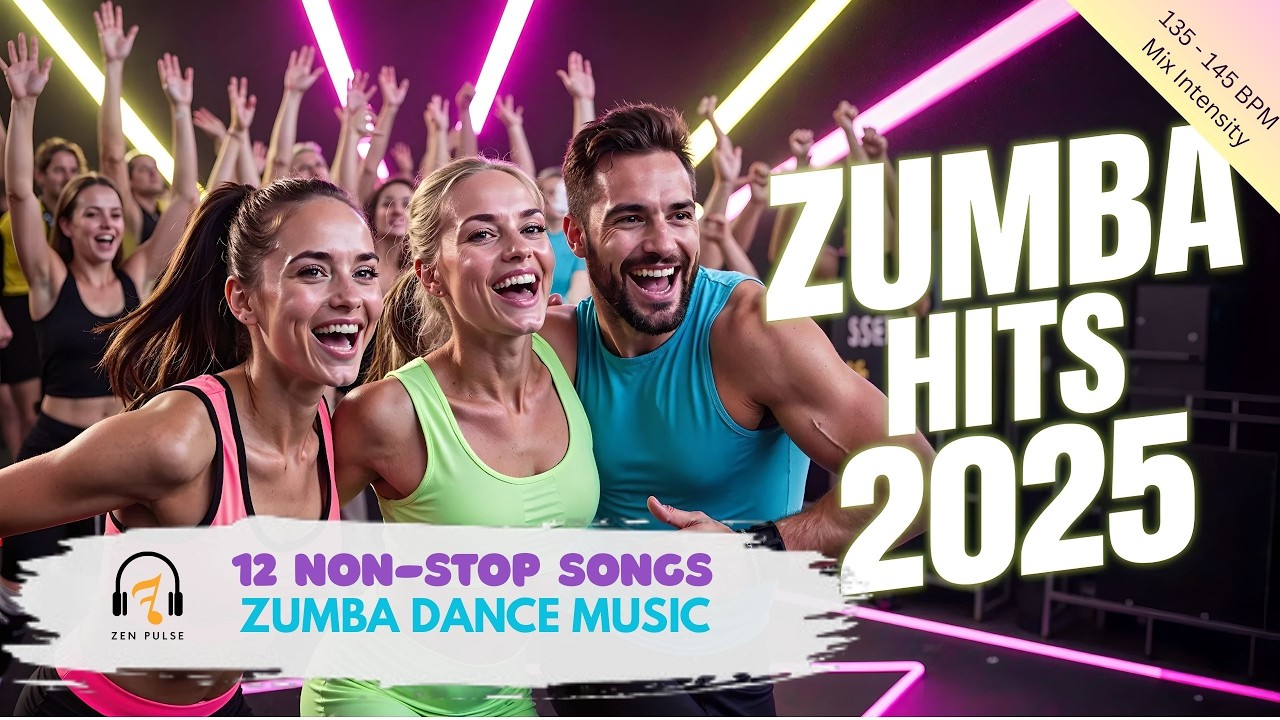 Best Zumba Music Hits 2025 🕺💃 | 38 Min Nonstop Dance Workout Mix (135&ndash;145 BPM) #zumba #workoutmusic