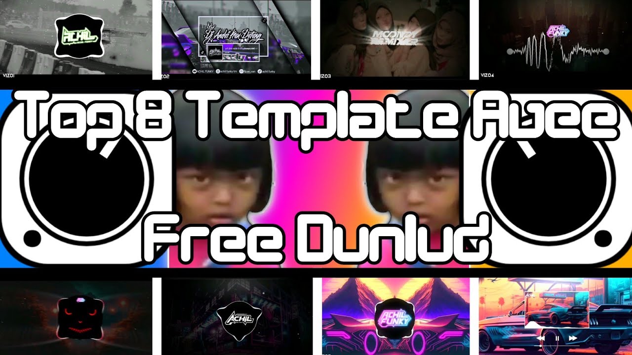 Share Template!! Free Download,Top 8 Avee Player Template...2023🔥