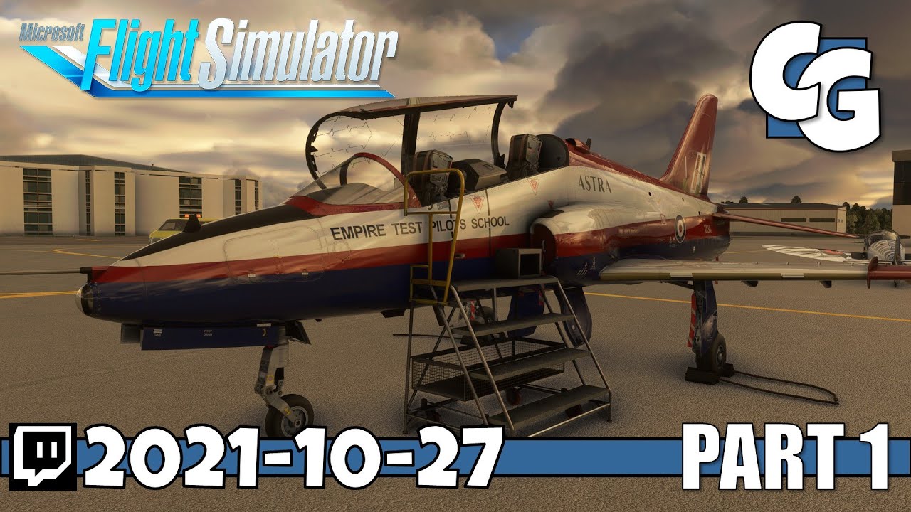 Just Flight Hawk T1/A - First Look - VOD - 2021-10-27 - Part 1