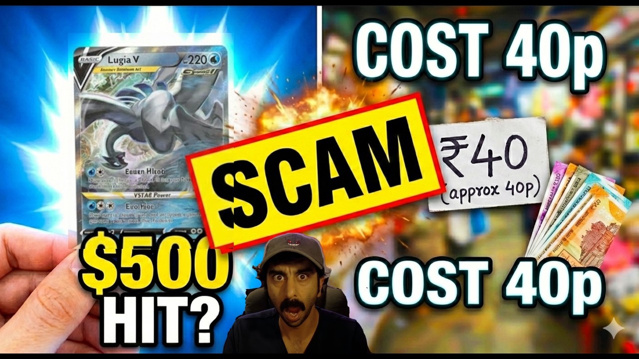 Я нашла в Индии подарочную карту Pokémon за "500 долларов" всего за 40 пенсов!? 