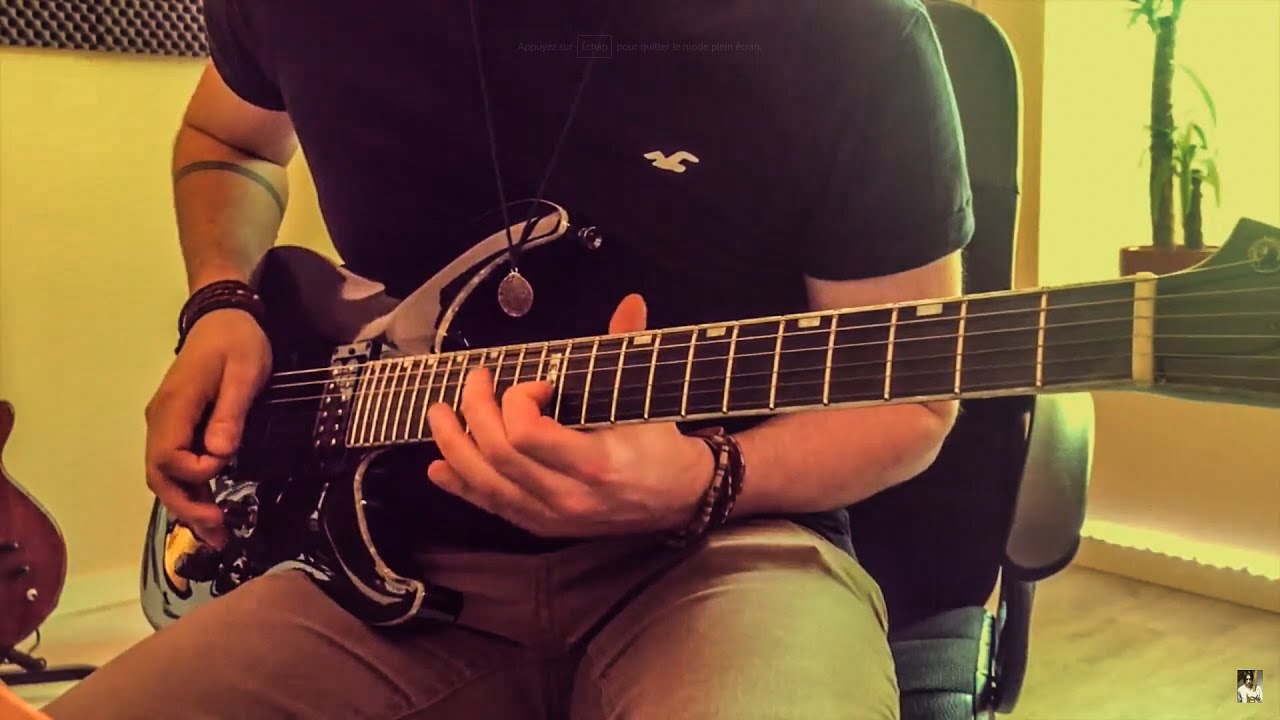 Flames - David Guetta & Sia - Electric Guitar Cover by Tanguy Kerleroux