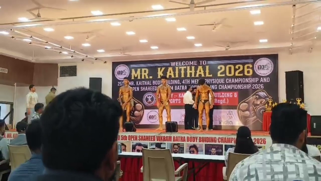 Mister Kaithal bodybuilding 60Kg  Weight mein 2026 Ka