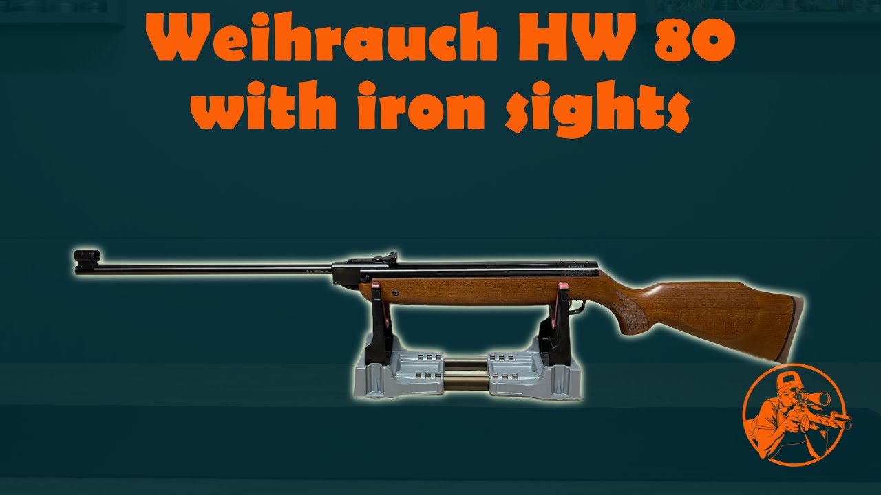 Weihrauch HW 80 with iron sights