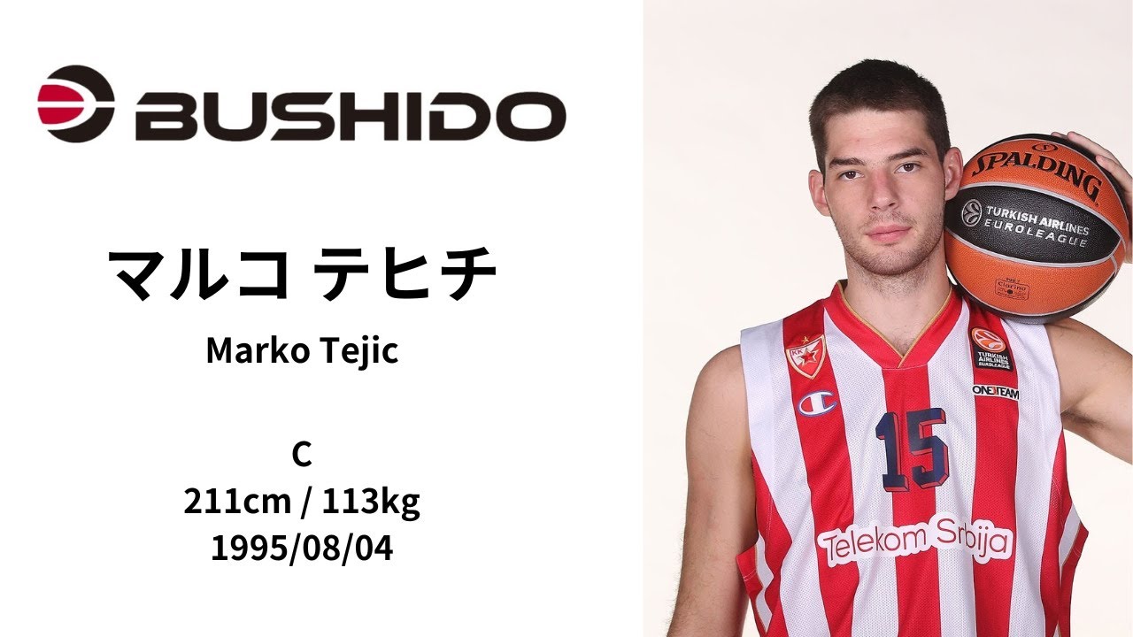 Marko Tejic マルコ テヒチ C 211cm/113kg ハイライト