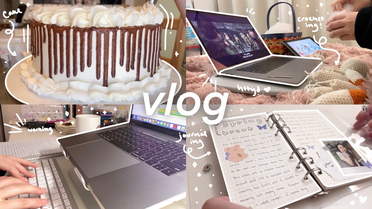 vlog 4: spring break 🌷// hiking, baking, journaling, etc.