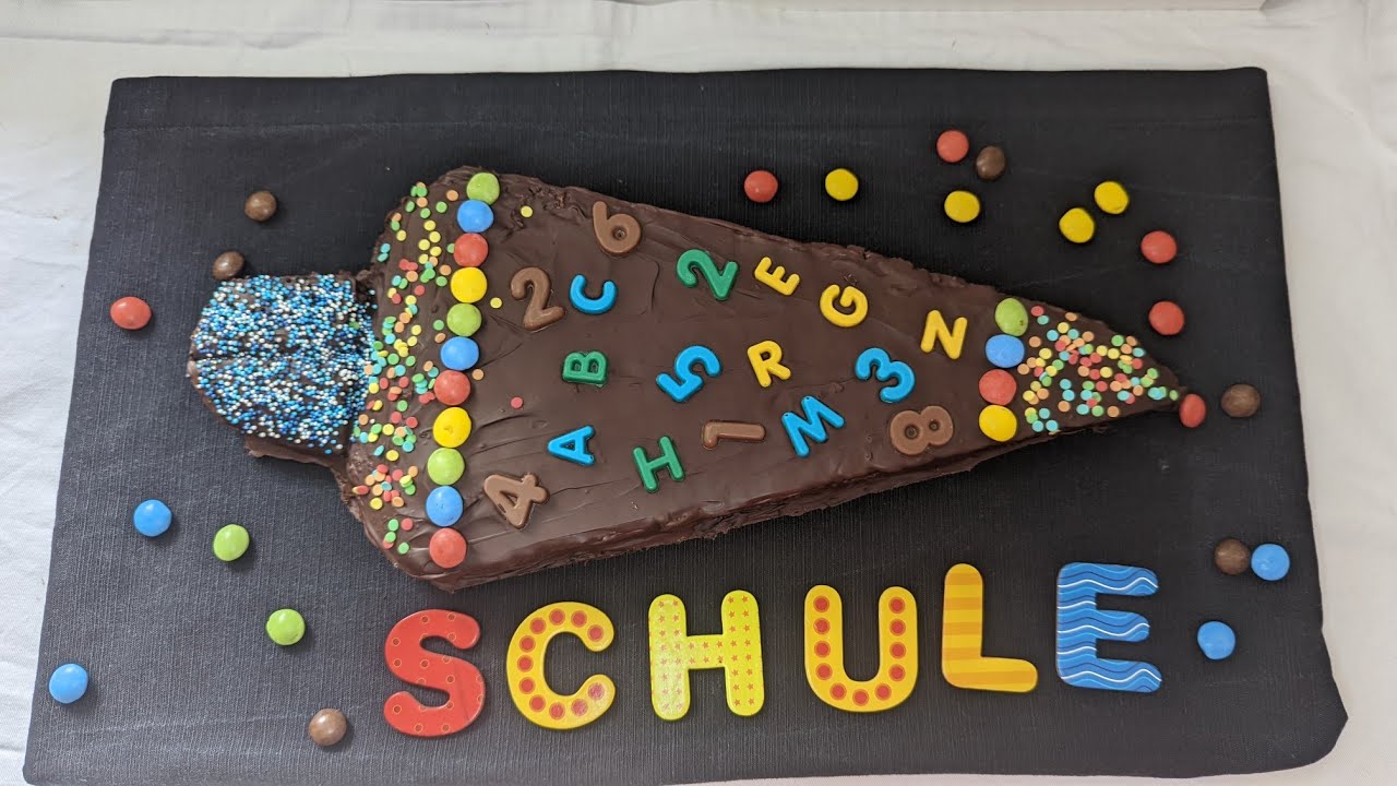 SCHULTÜTEN-KUCHEN  Schritt für Schritt Anleitung  | Einschulungskuchen