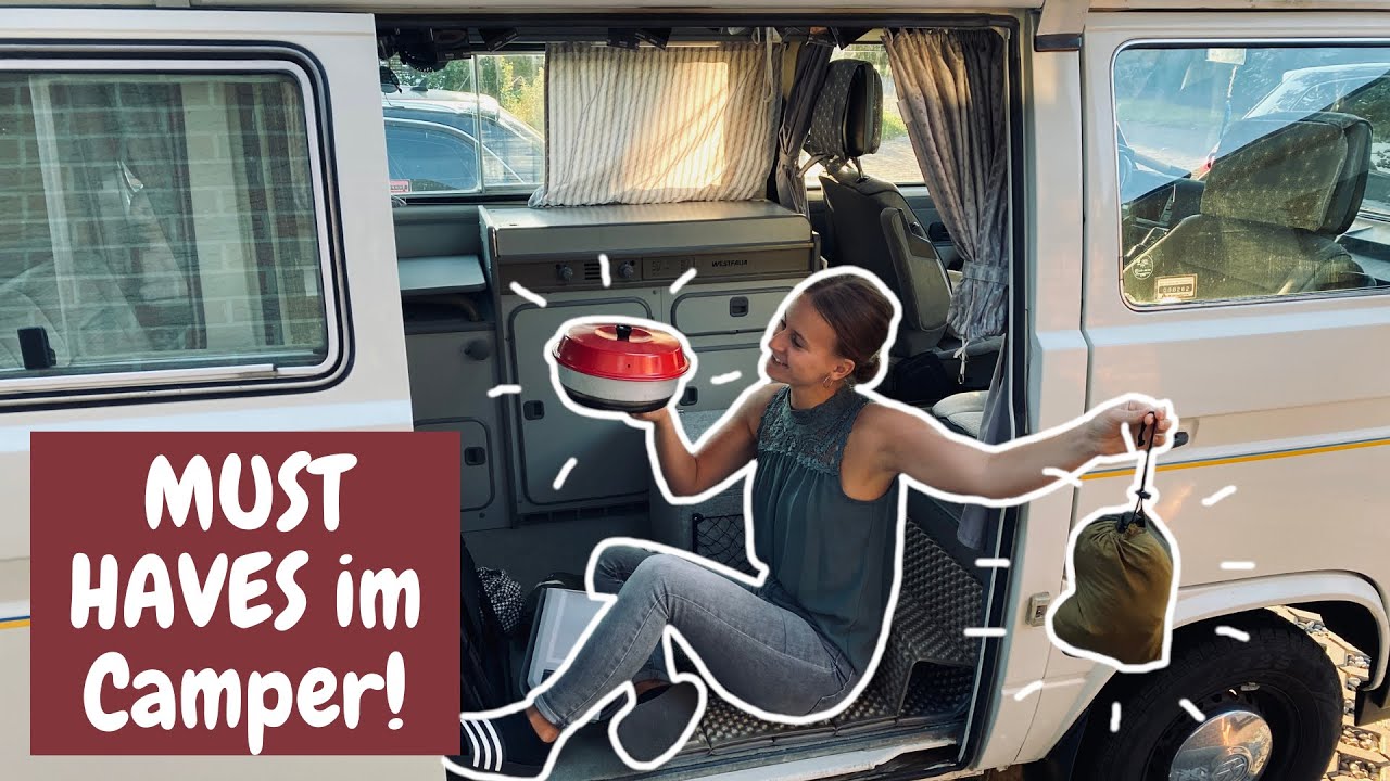 13 MUST HAVES im Camper! Ohne diese Dinge gehen wir nicht mehr auf Reisen | ROLERO