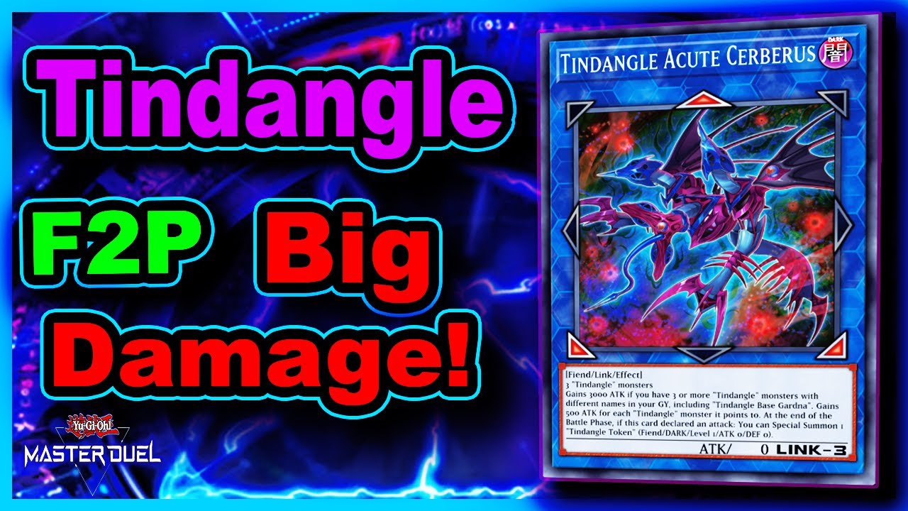 TINDANGLE is flippin fun! F2P Double damage with indestructible monsters! [Yu-Gi-Oh! Master Duel]